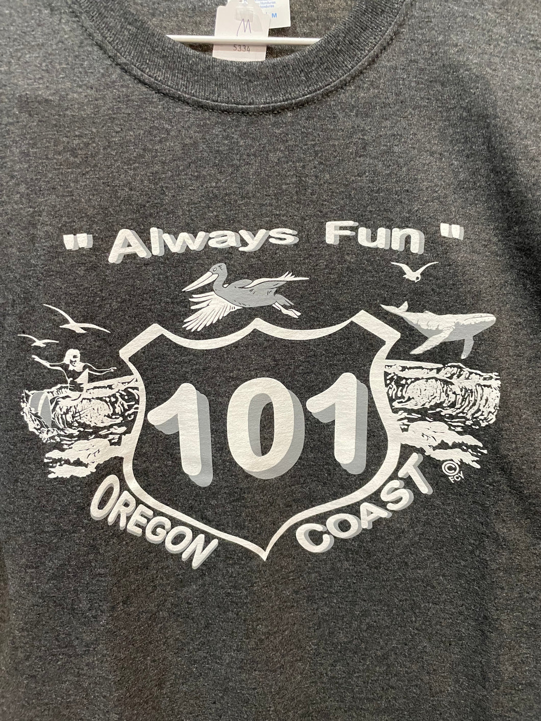 Short Sleeve T-Shirt Oregon Coast 101