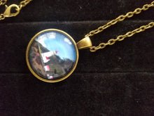Load image into Gallery viewer, Heceta Head Lighthouse Pendant Necklace
