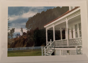 "Light Keeper's Home" Note card