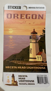 Heceta Lighthouse Indoor/Outdoor Sticker