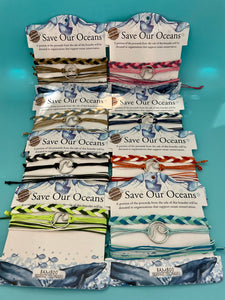 Save Our Oceans Wave Bracelet