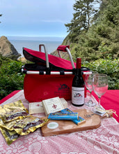Load image into Gallery viewer, Heceta Lighthouse Bed &amp; Breakfast Picnic Cooler/Basket
